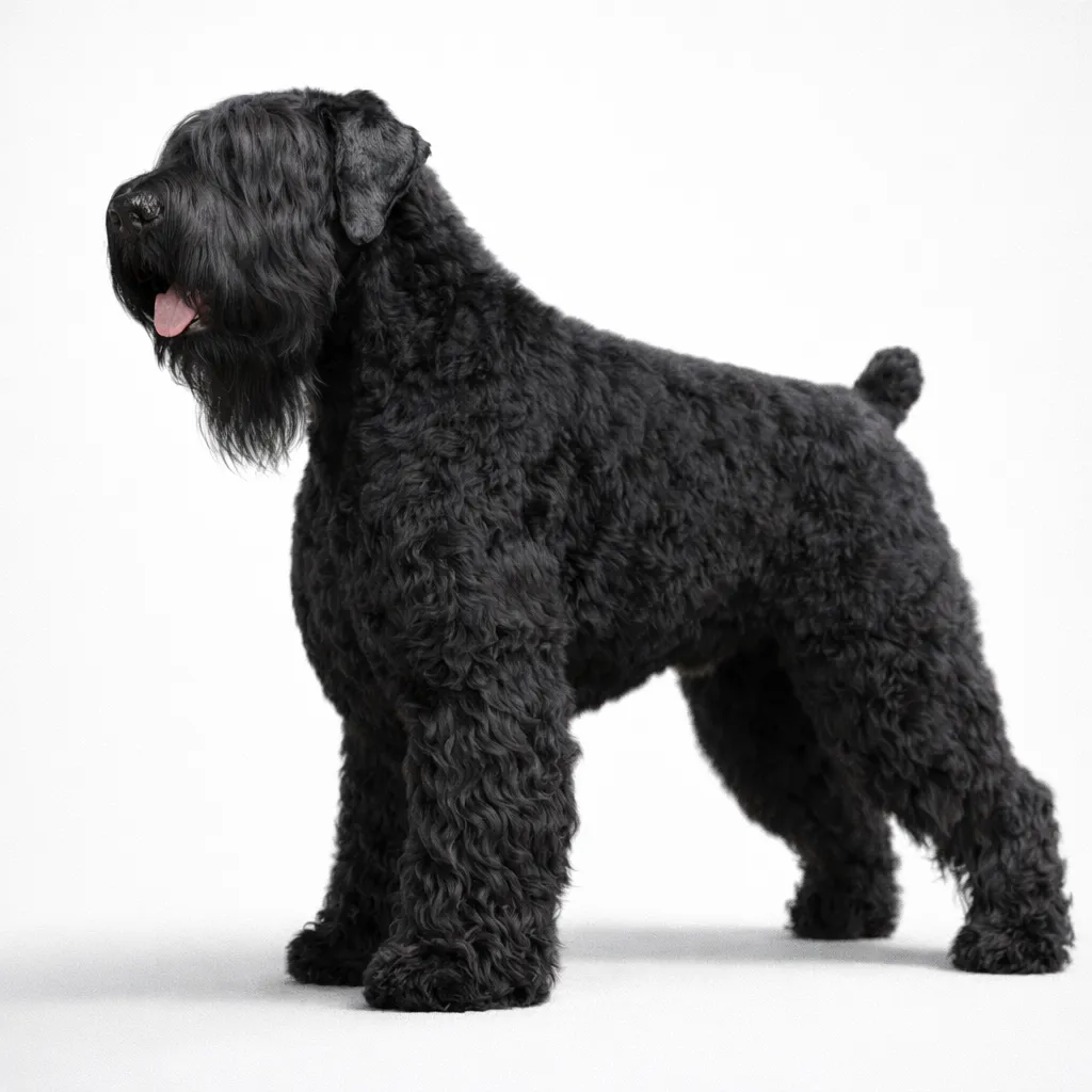 Русский черный терьер (Black Russian Terrier)