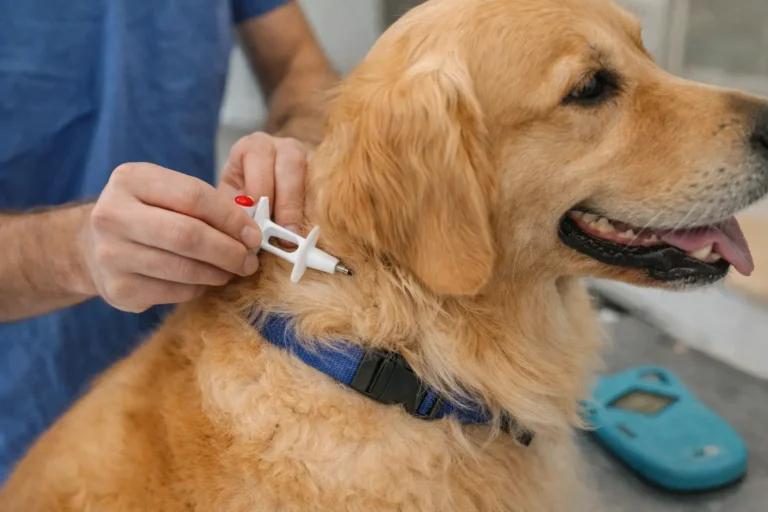 Чипирование золотистого ретривера