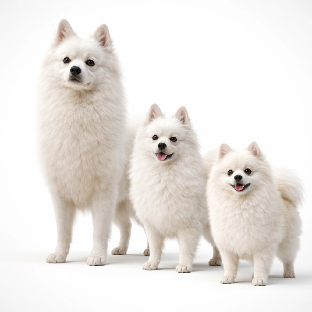 Немецкий шпиц (German Spitz) — большой, средний и малый