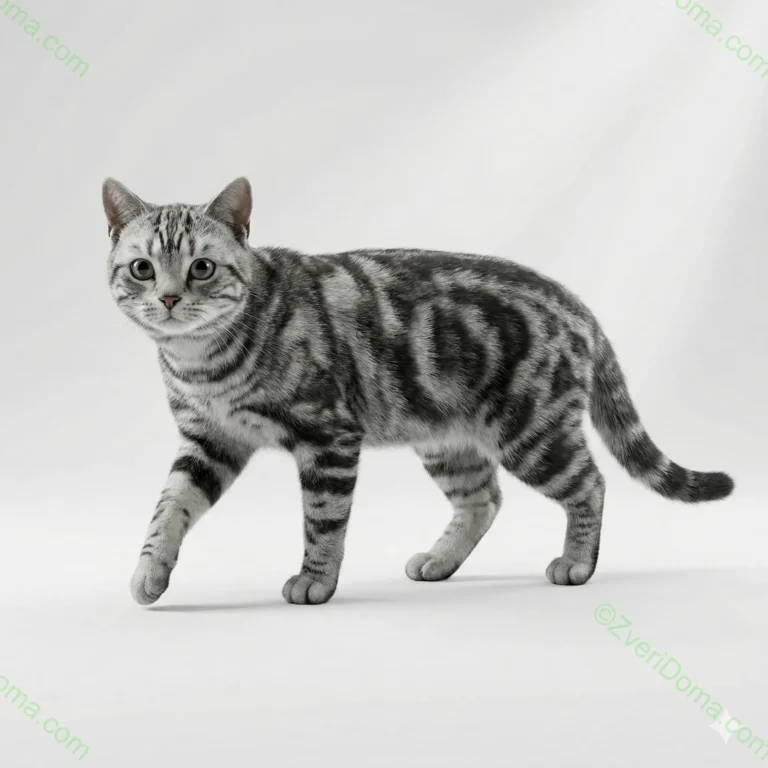 Американская короткошерстная кошка (American Shorthair)