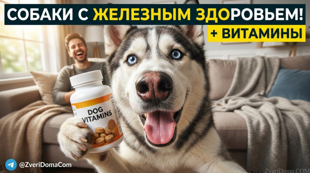 Собака с крепким иммунитетом, подходящие витамины для здоровья
