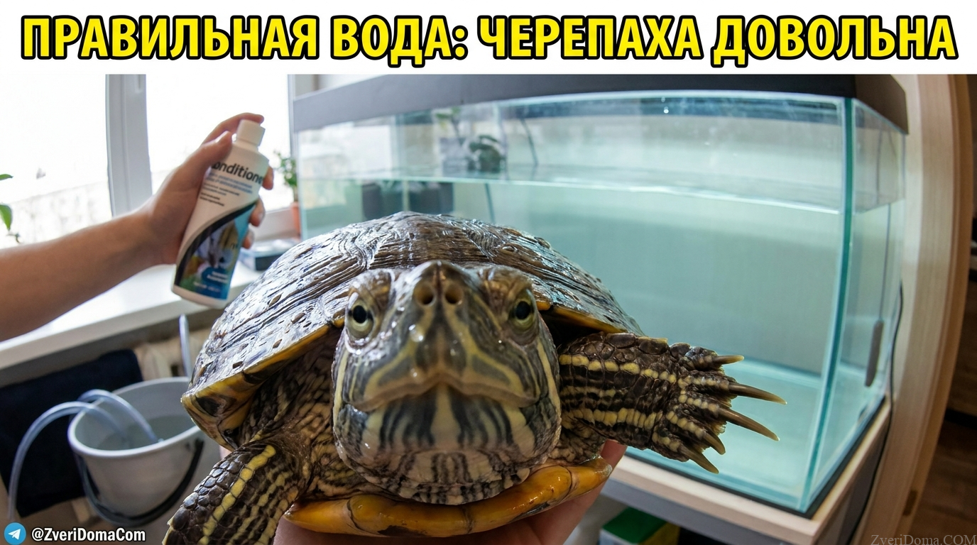 Вода для аквариума для черепах: как подготовить правильно zveridoma