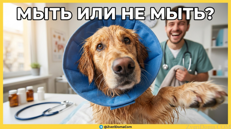 Собака после прививки, вопросы мытья и использования мыла.