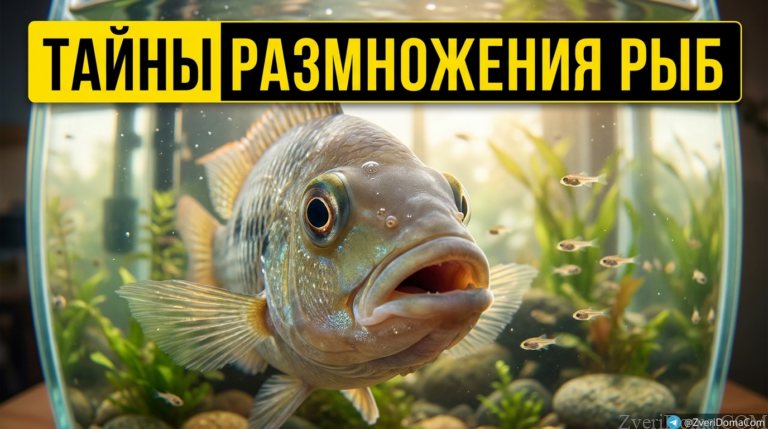 Процесс размножения аквариумных рыбок в условиях аквариума