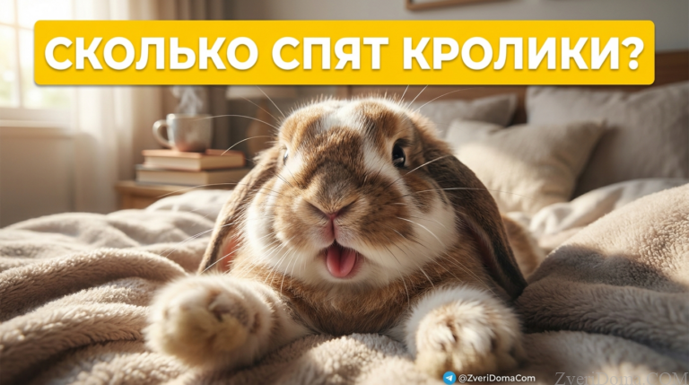 Декоративные кролики во время сна. Узнайте, сколько времени они спят в сутки.