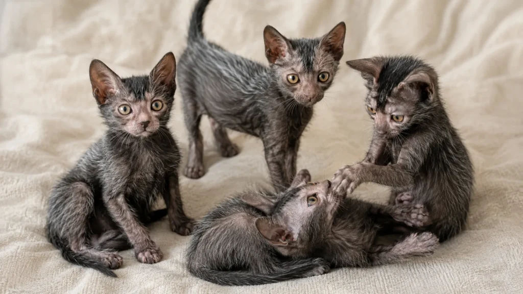 котята породы Ликой