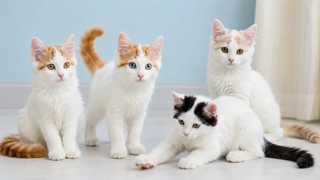 котята породы турецкий ван