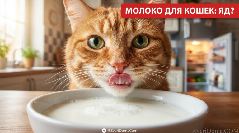 Кошка с молоком, обсуждение вопроса о том, можно ли давать кошкам молоко